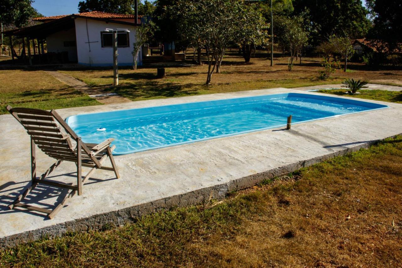 Fazenda Com Piscina E Churrasqueira Br-135 Proximo Curvelo Corinto E Morro Da Garca Exterior photo
